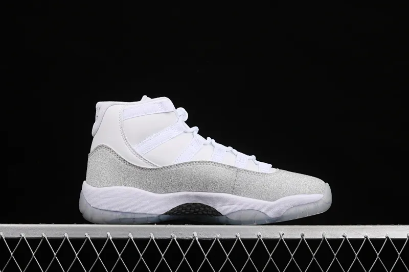 All categories Air Jordan Jordan series basketball shoes Air Jordan 11 Air Jordan 11 Metallic Silver AJ11 Joe 11 Swarovski Starry AR0715-100